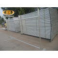 Mobile retractable mesh safety fence panels